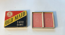 Used, Old Maid Card Game Whitman Circa 1940s Complete for sale  Chicago
