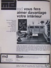 Publicité 1962 living d'occasion  Compiègne