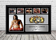 Lennox lewis signed for sale  WALSALL