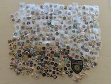 Large Collection of 280+ Bowls Club / Bowling Pin Badges, Enamel Vintage Lot for sale  Shipping to South Africa
