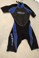 Terno de mergulho Dive N Surf 2/2 mm pele de neoprene preto e azul adulto tamanho GG comprar usado  Enviando para Brazil