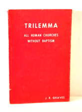 RELIGIÃO: TRILEMA ou MORTE POR TRÊS CHIFRES, J. R. Graves, Paperbck comprar usado  Enviando para Brazil