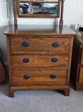 Victorian oak chest for sale  EASTBOURNE