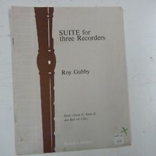 Recorder roy gubby for sale  CARNFORTH