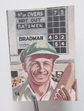CRICKET: 1949 Sanitarium Australia Yesterday &To-Day card #16 Don Bradman VGC for sale  Shipping to South Africa