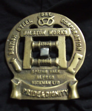 Mining memorabilia brass for sale  SHEFFIELD