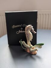 White seahorse trinket for sale  WISBECH