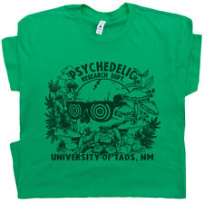 Psychedelic Research T Shirt Mushrooms Shirt LSD Peyote Toad Trippy Graphic Tee , used for sale  Shipping to South Africa