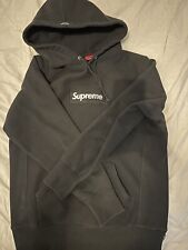 Black supreme hoodie for sale  DUNDEE