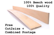 Beech Wood 53 mm wide Replacement Bed Slats Curved Sprung King Double or Single  for sale  Shipping to South Africa