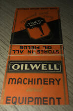 Cubierta de fósforo de maquinaria y equipo Oilwell de los años 30-40 de Kentucky segunda mano  Embacar hacia Argentina