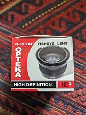 Opteka fisheye lens for sale  SALTASH