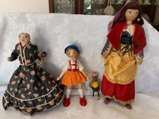 Vintage wooden dolls for sale  San Mateo