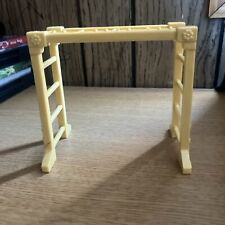 Vintage Fisher Price Loving Family Dollhouse Backyard Playground Monkey Bars for sale  Shipping to South Africa