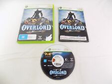 Disco perfeito Xbox 360 Ex-Rental Overlord II - Inc manual frete grátis comprar usado  Enviando para Brazil