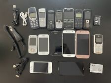 Lot of 16 Different Nokia, Motorola, Samsung, LG & Apple iPhone Cellphones for sale  Shipping to South Africa