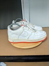 Nike Air Force 1 Sneakers Womens Size 8 White Shoes Trainers Adults Leather for sale  Shipping to South Africa