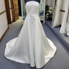 ALLURE EXCLUSIVE IVORY WEDDING DRESS 12 NWOT BRIDAL SHOP SALE ORIG $999 ACE1033 for sale  Shipping to South Africa