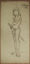 Nudo maschile disegno usato  Lucca