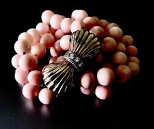 Collana corallo rosa usato  Roma