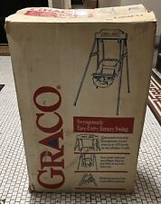 Columpio para bebé con batería de fácil entrada Graco Swyngomatic de colección con caja original usado en excelente estado raro segunda mano  Embacar hacia Argentina