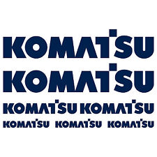 Komatsu sticker sticker for sale  Shipping to Ireland