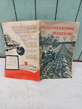 Brochure tracteur agricole d'occasion  Étain