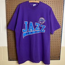 Camiseta vintage anos 90 Utah Jazz XL Salem NBA basquete EUA roxa esportes promoção, usado comprar usado  Enviando para Brazil