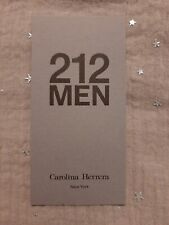 Carte Parfumée - Perfume Card . Carolina Herrera - 212 comprar usado  Enviando para Brazil