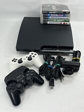 Console Sony PS3 Slim 360gb com pacote de jogos PlayStation 3 CHEC-2501B, usado comprar usado  Enviando para Brazil