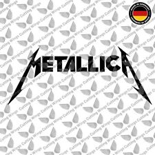 Metallica Logo (Nr.2) Aufkleber Auto/Fenster/Tür/CaseModding/WandTattoo comprar usado  Enviando para Brazil