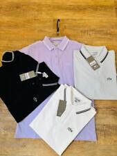 Camisa polo masculina Lacoste manga curta ajuste clássico botão ~ selecione tamanho e cor comprar usado  Enviando para Brazil