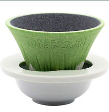 Filtro de café Cofil FUJI cerâmica gotejador base dedicada / com pires verde comprar usado  Enviando para Brazil