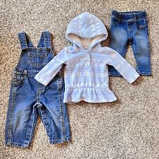 Paquete de ropa de invierno Carter's Baby Girl (talla 9M), usado segunda mano  Embacar hacia Argentina