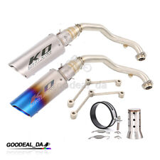 Used, Complete Exhaust System Front Pipe 51mm Muffler Tips For Yamaha BWS 125 Zuma 125 for sale  Shipping to South Africa