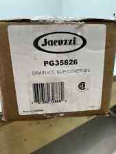 Used, Jacuzzi PG35845 1-1/2" Tub Drain Kit with Overflow in Brushed Nickel for sale  Shipping to South Africa