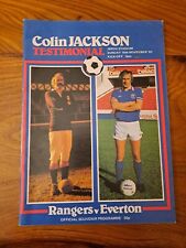 Rangers everton colin for sale  FALKIRK