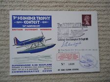 1981 signed supermarine for sale  SWINDON
