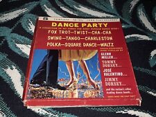 “Dance Party” Fox Trot Twist Cha-Cha Swing Polka Charleston conjunto de 5 discos disco LP comprar usado  Enviando para Brazil