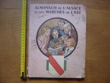 Almanach alsace marches d'occasion  Dijon