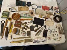 Used, AWESOME Antique Vintage Junk Drawer Lot Curiosities Tchotchkes Kitschy Stuff for sale  Shipping to South Africa