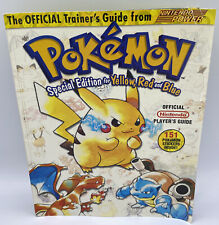 Pokemon Special Edition For Yellow Red Blue Strategy Guide Nintendo Power GB, used for sale  North Reading