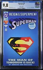 Superman #78 1993 CGC 9.8 Collector's Edition Die-cut cover for sale  Shipping to South Africa