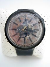 RELOJ SWATCH BIG BOLD DARK SABOR SO27B115 HECHO EN SUIZA SILICONA GENUINA segunda mano  Embacar hacia Argentina