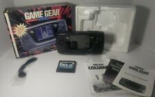 Consola portátil Sega Game Gear 2110 completa en caja manual CIB PROBADA recapitulada, usado segunda mano  Embacar hacia Argentina