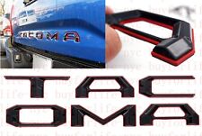 Tailgate Insert Letters fits 2016-2021 Toyota Tacoma Badge 3D Raised Emblem, used for sale  Shipping to South Africa