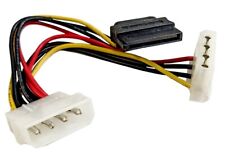 Molex to SATA/Molex Power Y Splitter Cable Kabel Stromkabel angled rechtwinklig comprar usado  Enviando para Brazil