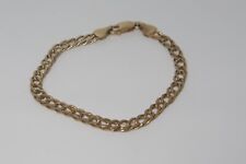 9ct curb bracelet for sale  UK