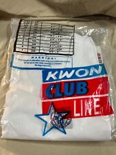 Kwon Club Line Martial Arts Karate TKD V-Neck Student Uniform Gi Dobok for sale  Shipping to South Africa