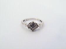 Estate 10K White Gold Diamond Ladies Ring Size 6.75 Fine Jewelry "TE"*********** for sale  Shipping to South Africa